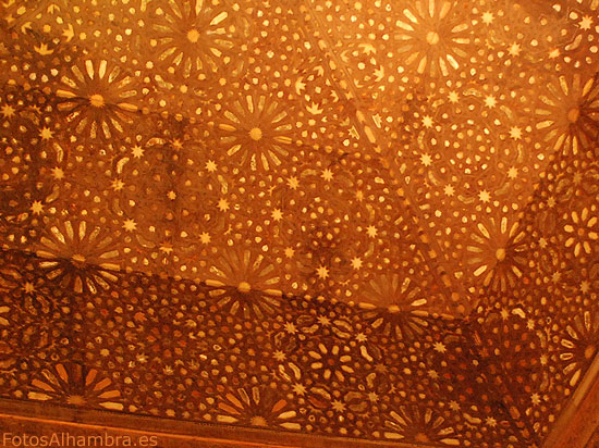 Techo del Salón de Embajadores en la Alhambra