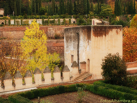 Torre del Cadí en la Alhambra